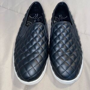 Cat & Jack Black Quilted Kids Slip-On Shoes